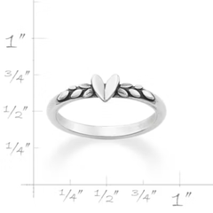 Heart and Vine Ring