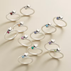 Wrapped Up in Love Gemstone Ring