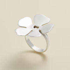 Floral Silhouette Ring