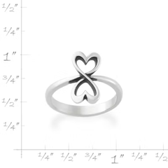 Love Without End Heart Ring