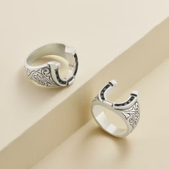 Western Horseshoe Ring
