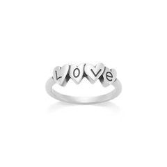 Love and Hearts Ring