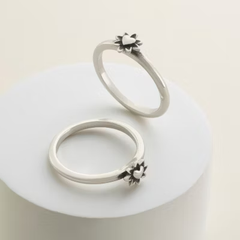 Blooming Heart Ring