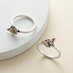 Monarch Butterfly Ring