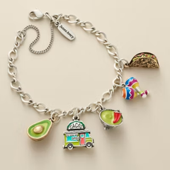 Enamel Avocado Charm