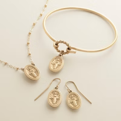 Virgin Mary Hook-On Bracelet