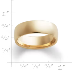 Wide Athena Wedding Ring