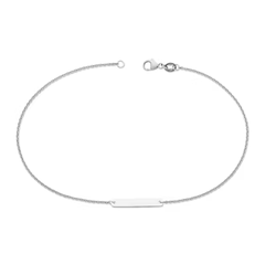 Petite Engravable Horizon Anklet