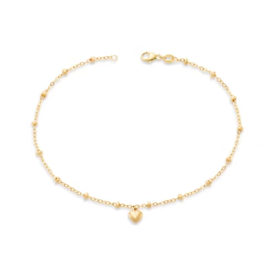 Heart Drop Anklet