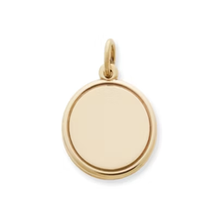 Engravable Disc Charm