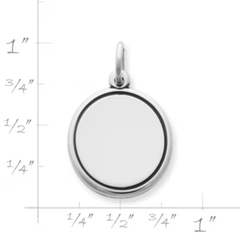 Engravable Disc Charm