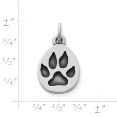 Paw Print Charm