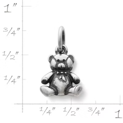 Stuffed Teddy Bear Charm