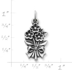 Bouquet of Flowers Charm