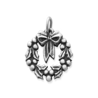 Holiday Wreath Charm