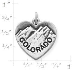 I Love Colorado Charm