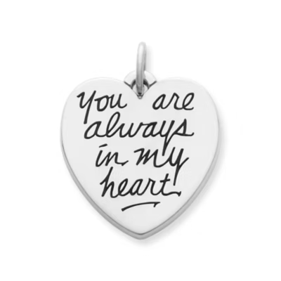 You Are Always in My Heart Charm