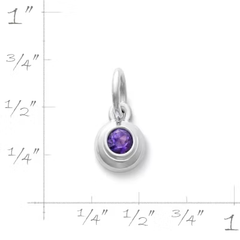 Avery Remembrance Birthstone Charm