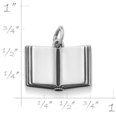 Open Book Charm