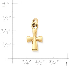 Small St. Teresa Cross Charm