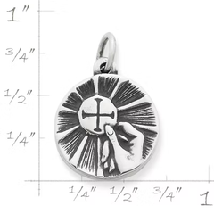 First Communion Medal Charm
