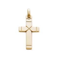 Plain Latin Cross Pendant