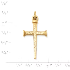 Nail Cross Charm