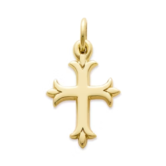 Fleuree Cross Charm