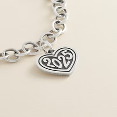 Heart Year Charm