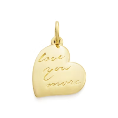 "Love You More" Charm