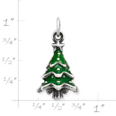 Enamel Christmas Tree Charm