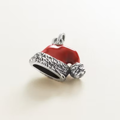 Enamel Santa Hat Charm