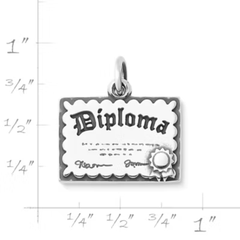 Graduation Diploma Charm