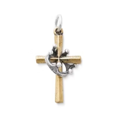 Christ the King Cross Charm