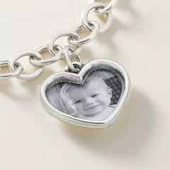 Heart Picture Frame Charm