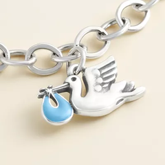 Enamel Special Delivery Charm