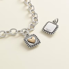 Radiant Heart Charm