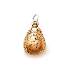 Enamel Avocado Charm