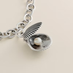 You Are My Pearl Charm with Cultured Pearl