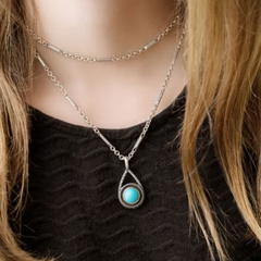 Marjan Gemstone Pendant