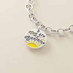 Enamel "You Are My Sunshine" Charm