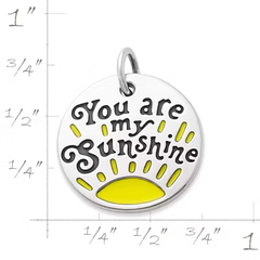 Enamel "You Are My Sunshine" Charm