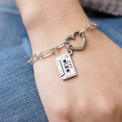 Changeable Heart Charm Bracelet