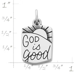 "God is Good" Charm