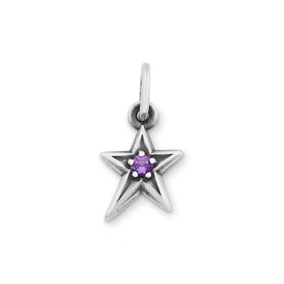 Shining Star Birthstone Charm