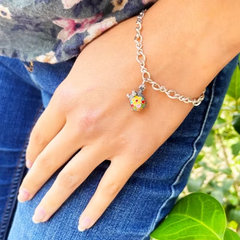 Enamel Festive Turtle Charm