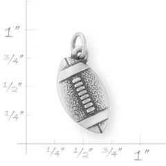 Engravable Football Charm