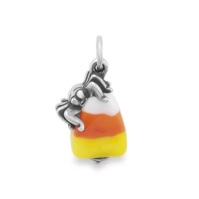 Sweet and Spooky Halloween Art Glass Charm