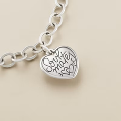 "Soulmates" Heart Charm
