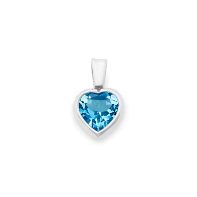 Heart Gemstone Pendant